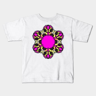 Inspirational MANDALA T-SHIRT STAR-MED-MOVE Kids T-Shirt